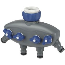 GWCG12-065 GREEN APPLE Распределитель четырехканальный, пластик | GREEN APPLE