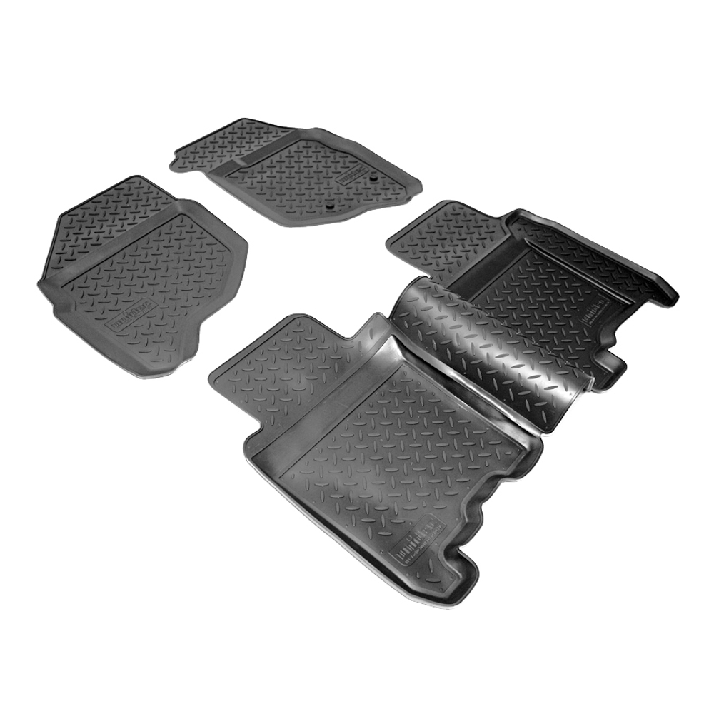 Ковры в салон Norplast/Unidec для Honda Fit в кузове GD (2001-2008)Полиуретан, арт.NPL-Po-30-20