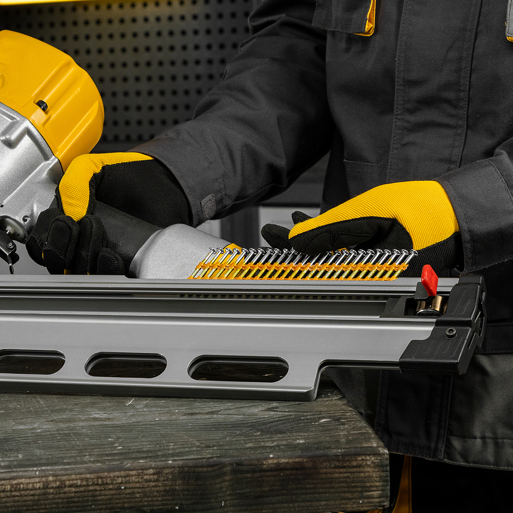 Гвозди для пнев. нейлера (оцинк.) длина - 50 мм, диам. - 2,9 мм, 2000 шт. Denzel