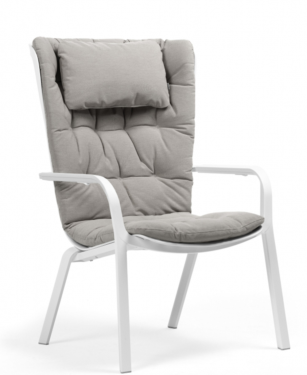 Подушка подголовник для лаунж кресла Nardi Folio, серый