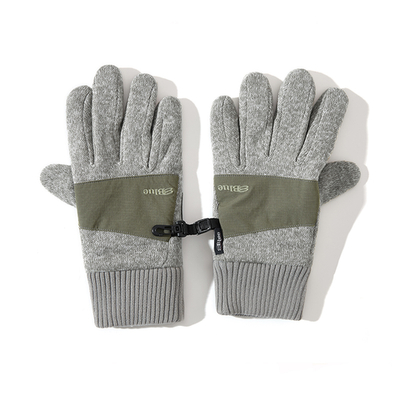 Перчатки Nothomme Blue Winter New Knitted Fleece Anti-Static Water-Repellent Color-Block Thick Gloves”