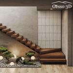 Гипсовая 3D панель Silk