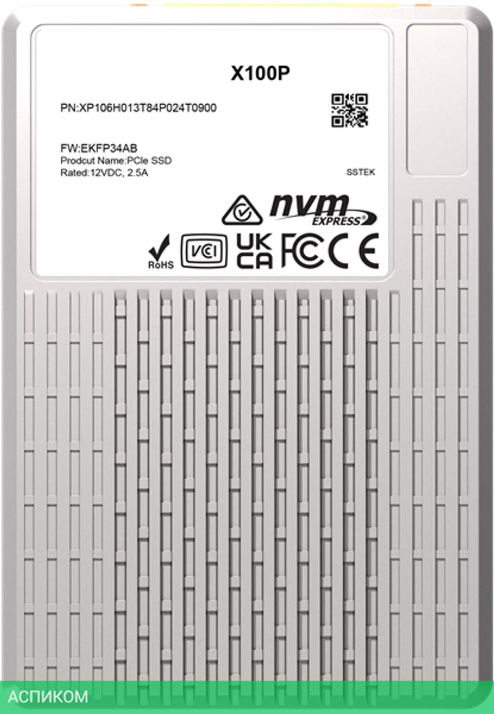 SSD диск Phison X100P 3840GB (XP106H013T84P024T0900)