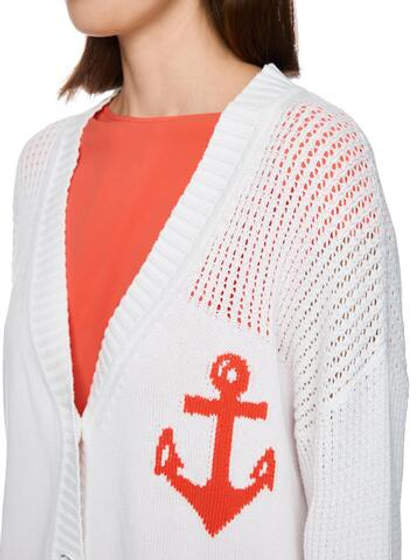 Marc Cain Кардиган комбинированной вязки