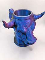 Подставка под банку "Бык" 3д печать