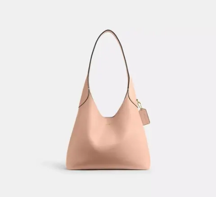 COACH СУМКА ЧЕРЕЗ ПЛЕЧО BROOKLYN 28, КРЕМОВЫЙ