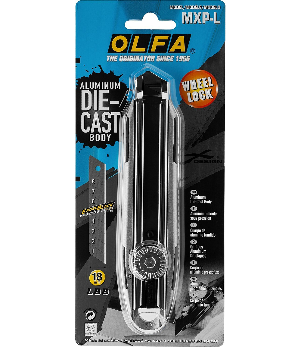 OLFA X-design, 18 мм, нож (OL-MXP-L)