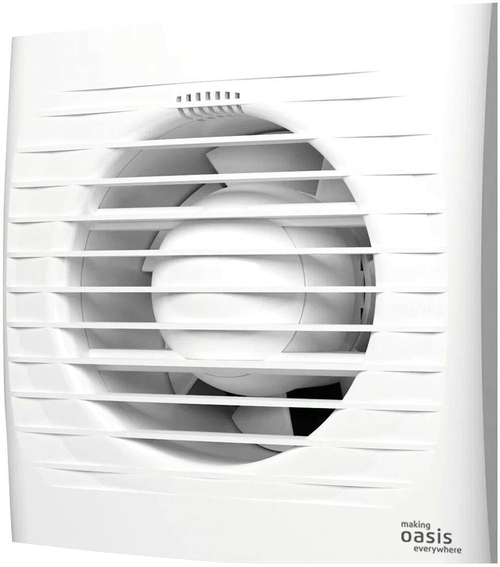 Электровентилятор осевой канальный бытовой "making Oasis everywhere" loft 100/97