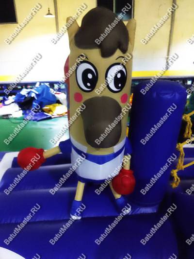 Надувная полоса препятствий "Веселые скачки"