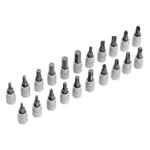 Набор инструментов, 1/4", Cr-V, S2, усиленный кейс, 47 предметов Stels