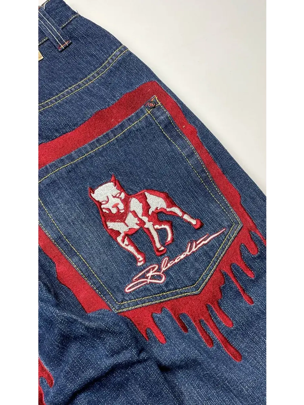 Джинсы от Blood Line M+FG South pole True religion Jnco