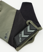 Перчатки для фитнеса WG-204, черный/хаки