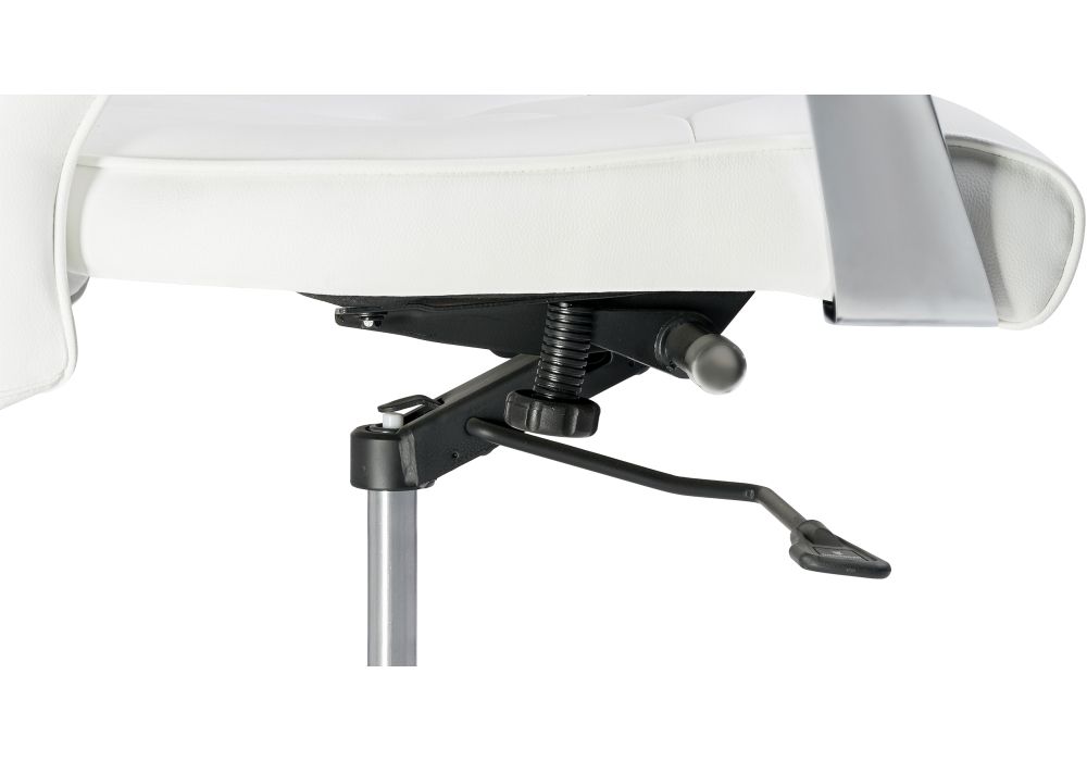 Компьютерное кресло Sarabi white / satin chrome
