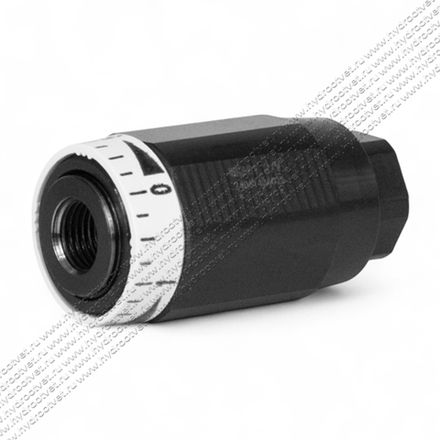 MK6G1.2/V - Дроссель трубного монтажа Ду6 резьба G1/4, обратный клапан - есть