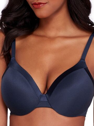 Синий гладкий бюстгальтер Comfort Devotion (Размер: 75C) (Цвет: синий)