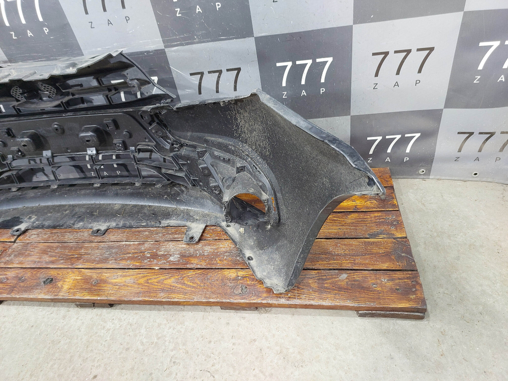 Бампер передний LADA Granta 18-нв Б/У Оригинал 8450100957