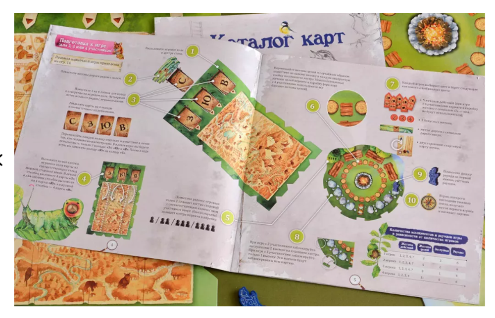 Настольная игра "Поляна"