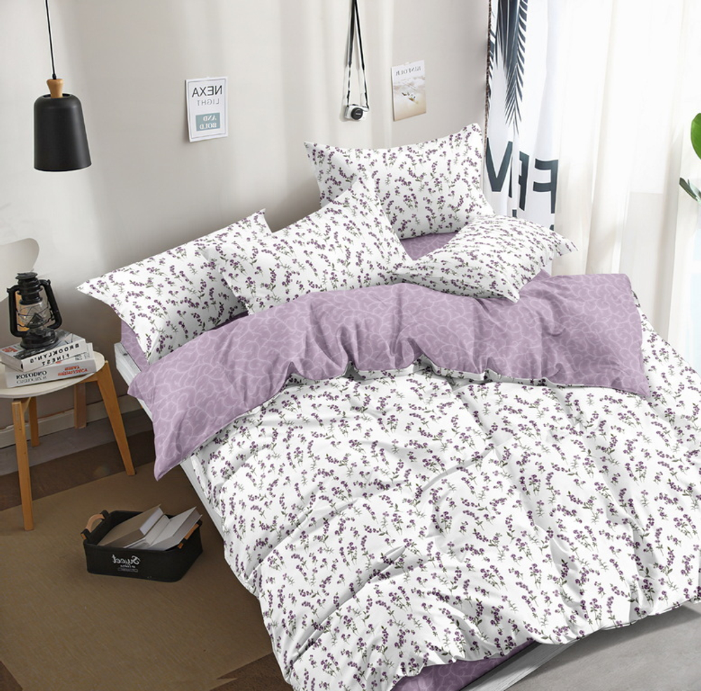 КПБ 2 сп с простыней на рез. 160х200 ПОПЛИН "П20"