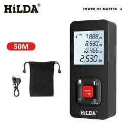 HILDA Дальномер лазерный 50м,подарок