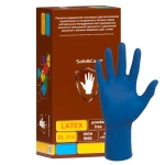 Перчатки Safe&Care-HIGH RISK DL 214 повышенной прочности размер L латексные смотровые нестерильные неопудренные 25 пар
