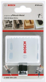 Биметаллическая коронка BOSCH BiM PROGRESSOR 64 mm, NEW