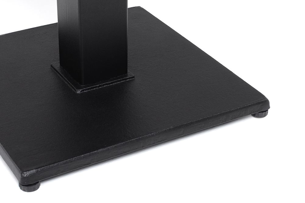 "Каффе" стол из HPL квадратный 64х64см, цвет молочный