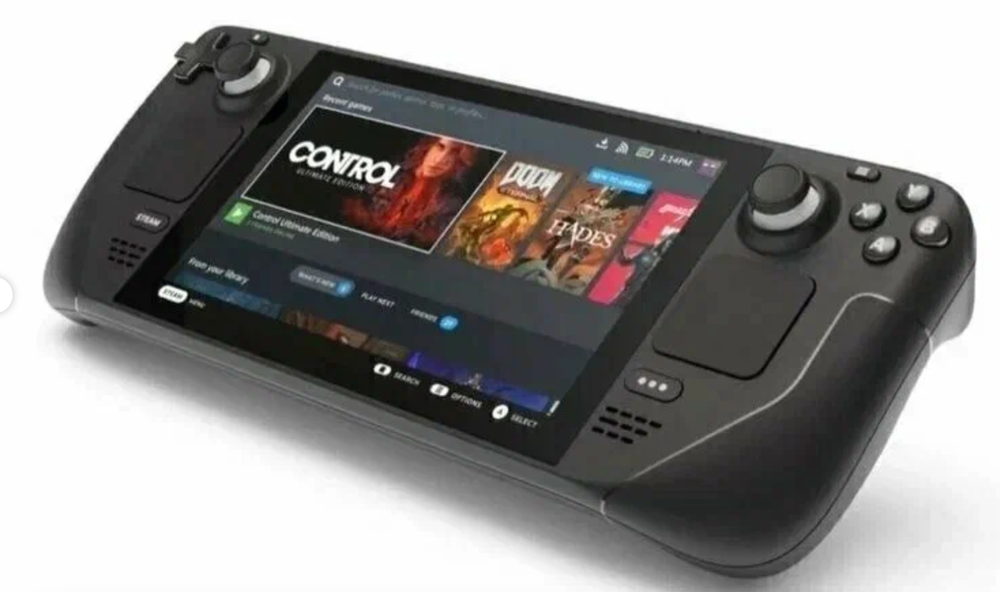 Игровая приставка Valve Steam Deck OLED 512 ГБ SSD, без игр, черный