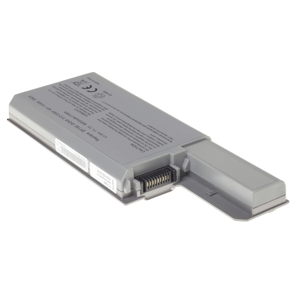Аккумулятор AnyBatt 6600mAh для ноутбука Dell CF623, DF192, DF230