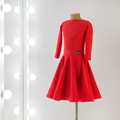 Standart 2-01-12-B | Рейтинговое платье для спортивных бальных танцев | Vasileva Dance