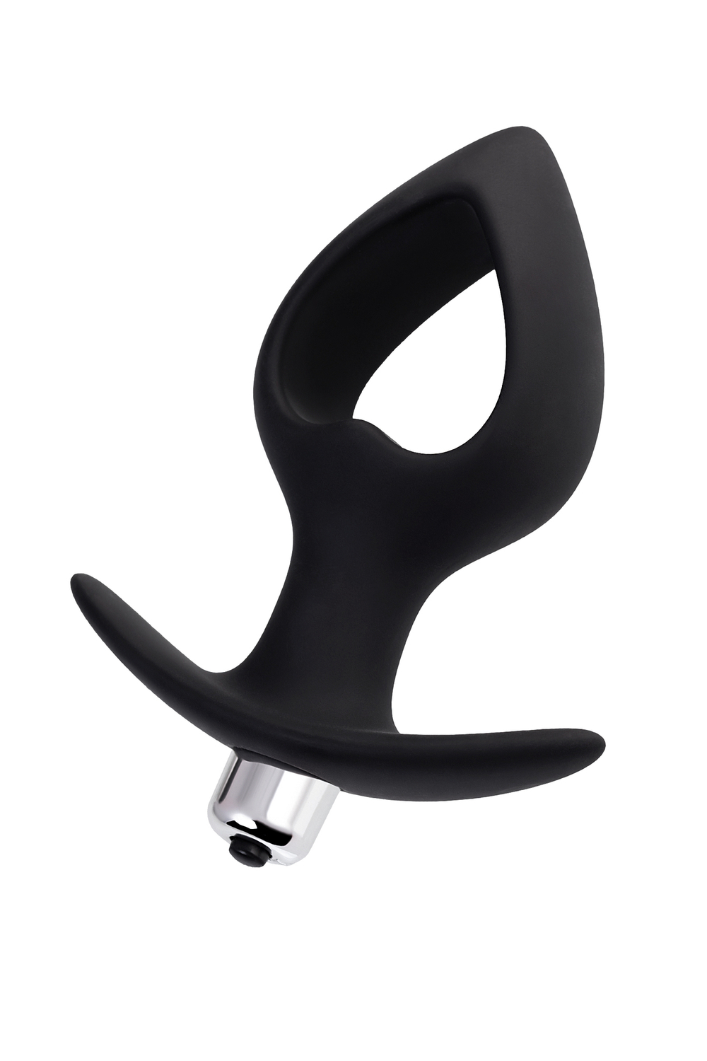 Анальная вибровтулка-расширитель Popo M черная 14 см