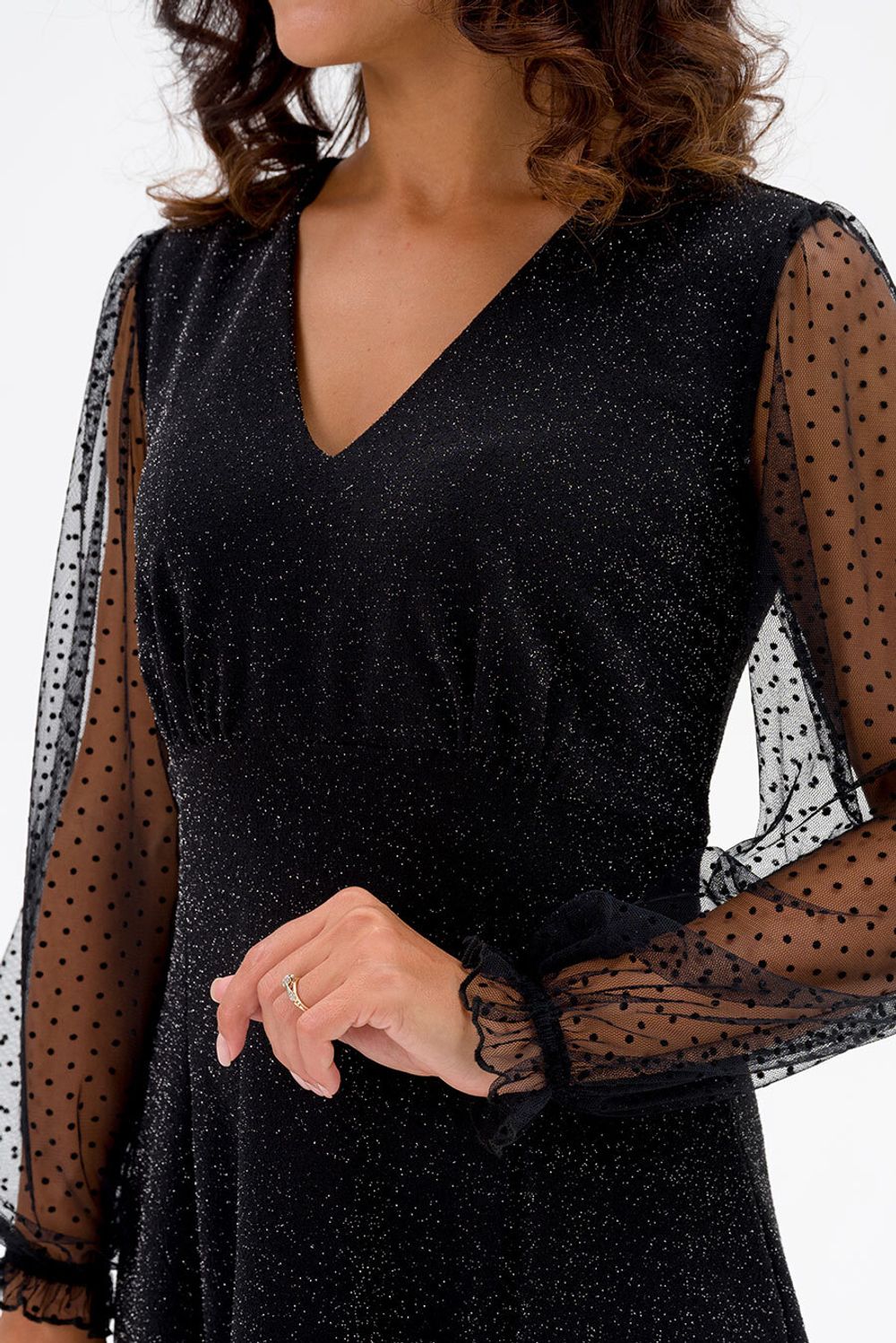 Платье Дерин (44-52) Serenada люрекс (Акция)