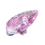 Розовая вибронасадка на пальчик для стимуляции клитора (Цвет: розовый)