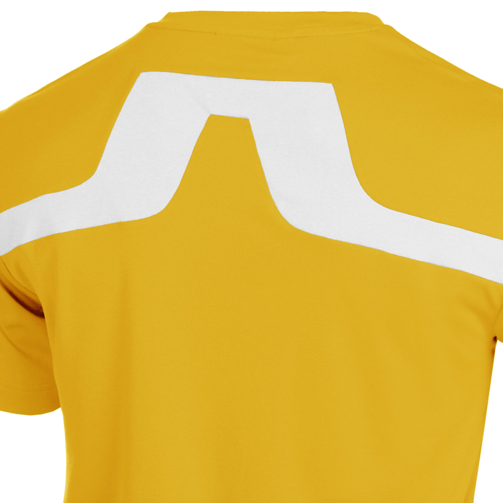 Мужское теннисное поло JLindeberg Active T-Shirt Men - Yellow