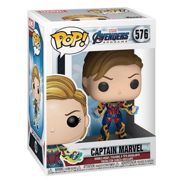 Фигурка Funko POP! Bobble: Marvel: Avengers Endgame: Captain Marvel w/New Hair 45143