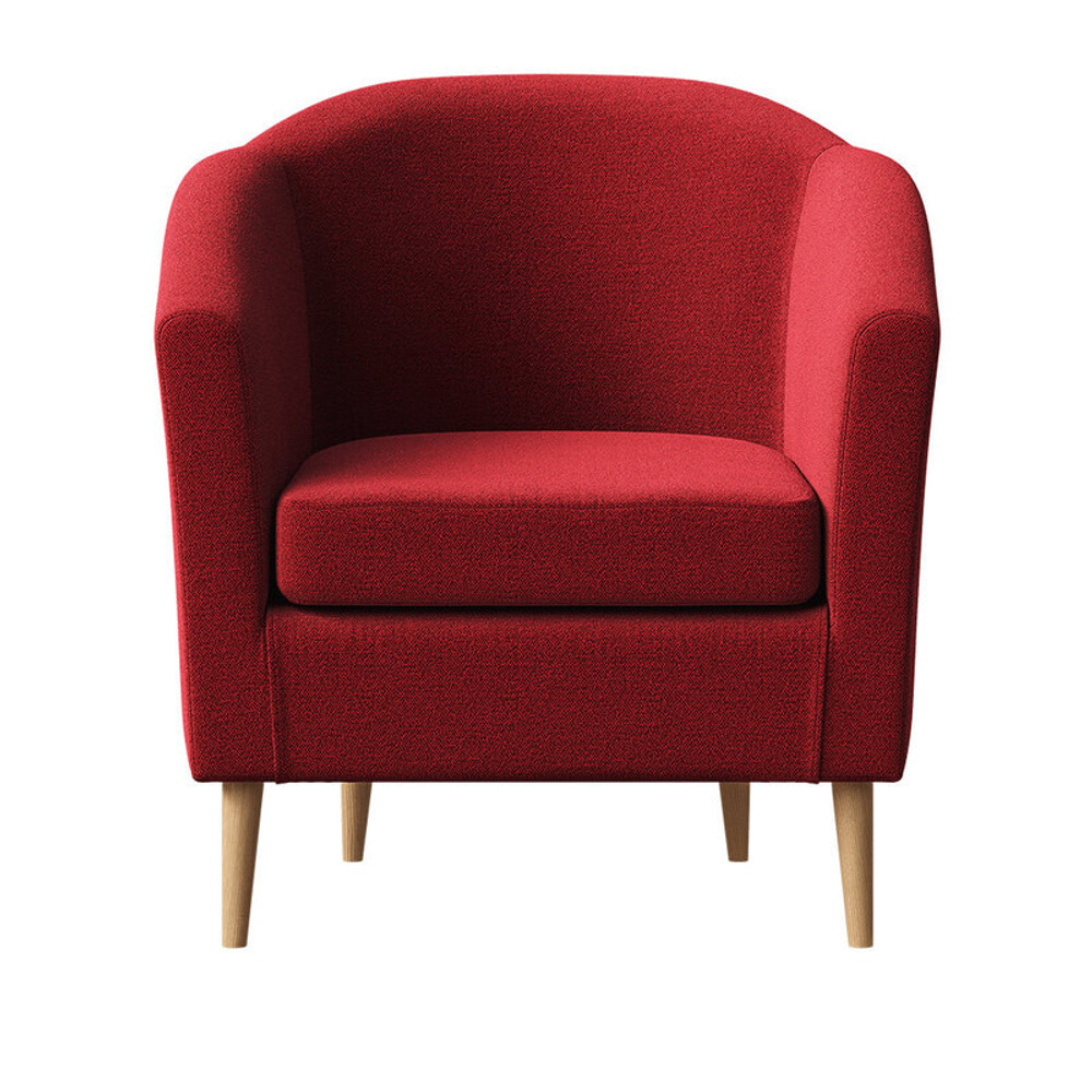 Кресло ТУЛИСИЯ, бордовый, 78*67.5*76 см, рогожка