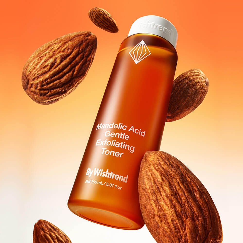BY WISHTREND Тонер-эксфолиант с миндальной кислотой Mandelic Acid Gentle Exfoliating Toner (150 мл)