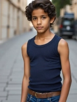 Майка детская бельевая для мальчика в сад