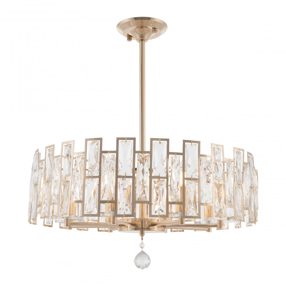 Люстра на штанге Arte Milano SORRENTO-4209 374209/8/350/560 GD