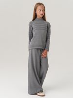 Водолазка в школу для девочки AT743  серый