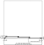 Душевая дверь Ravak Supernova ASDP3-110 00VD03R211 профиль Черный матовый витраж пластик Pearl
