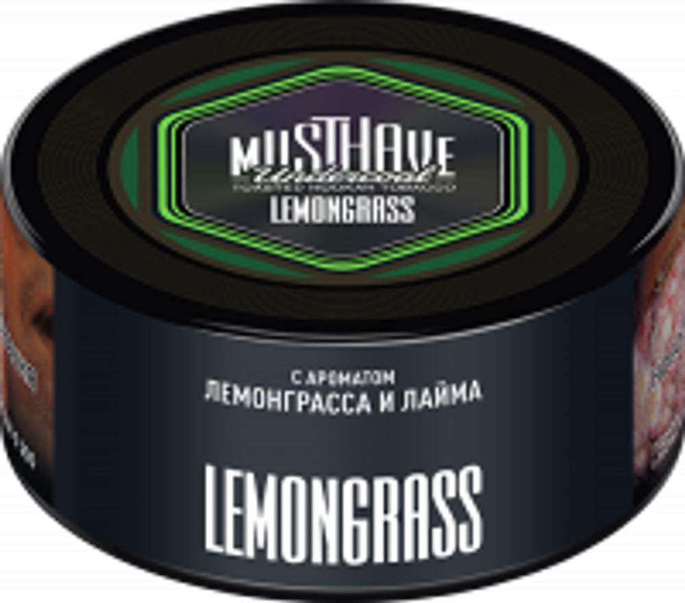 Табак Musthave &quot;Lemongrass&quot; (Лемонграсс лайм) 25гр