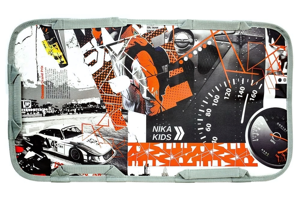 Ледянка мягкая прямоугольная 410*720мм "Экстрим" красный