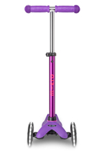 Самокат Mini Micro Deluxe LED Сиреневый/розовый