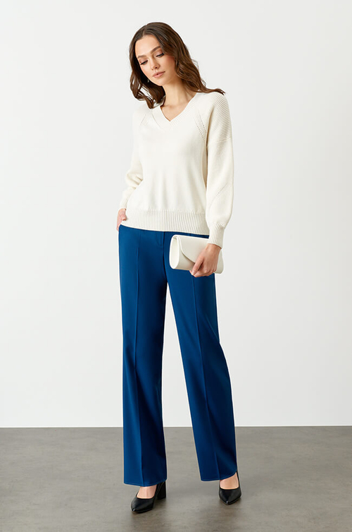 3940 Брюки женские (морская волна)