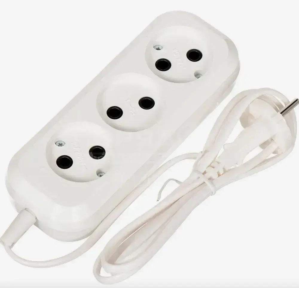 Сетевой удлинитель РС-3 ( ШВВП ) 1,5 м электрический