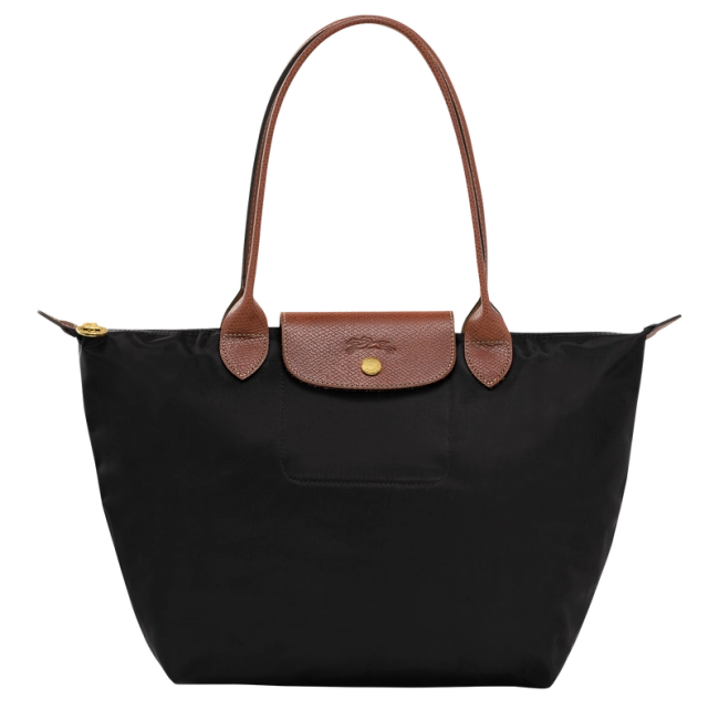 Longchamp Le Pliage Original M Tote Bag "Black - Recycled Сanvas"