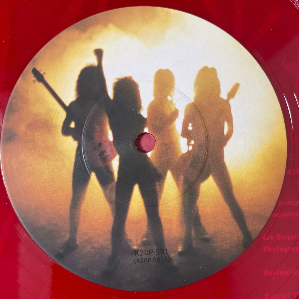 Винтажная виниловая пластинка LP Earthshaker Exciting Mini (Япония 1985) (Красный Винил)