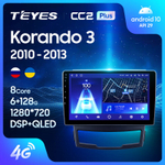 Teyes CC2 Plus 9"для SsangYong Korando 3 2010-2013