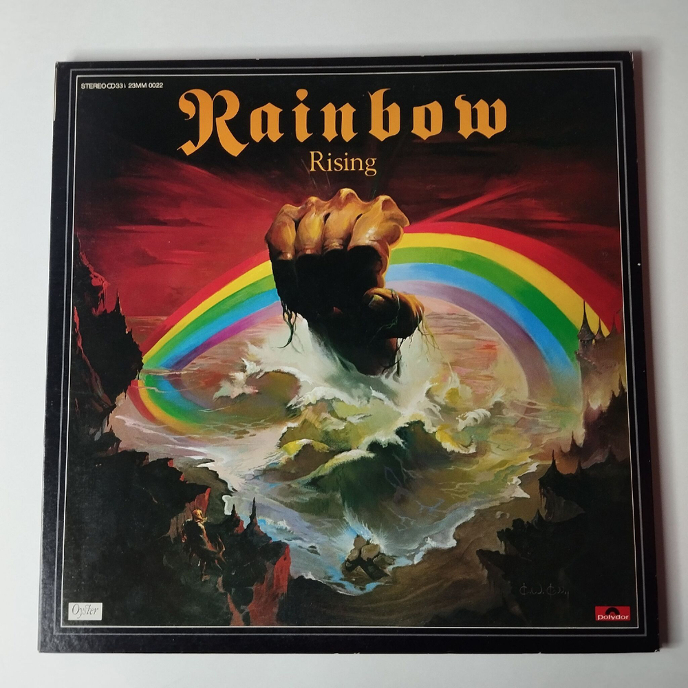 Винтажная виниловая пластинка LP Blackmore Rainbow Rising (Japan 1981) (No Obi) Do You Close Your Eyes