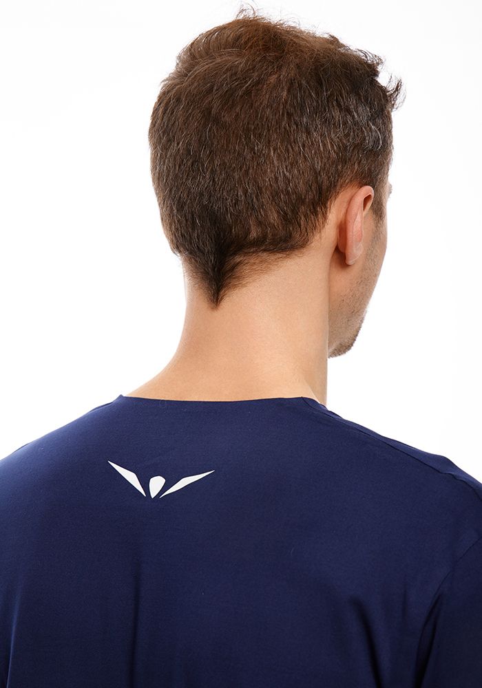 ЛОНГСЛИВ УТЕПЛЕННЫЙ МУЖСКОЙ WARM LONG SLEEVES TEE | DEEP BLUE
